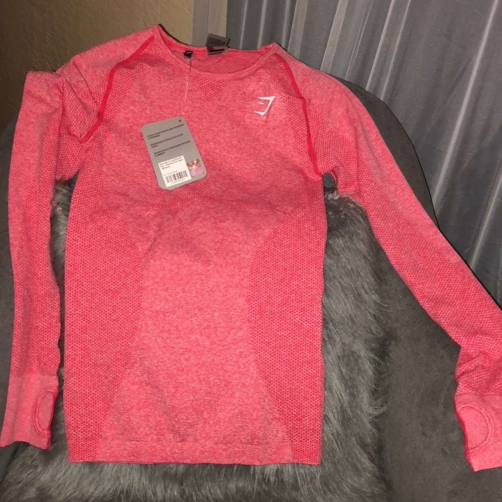 Gymshark seamless long sleeve top